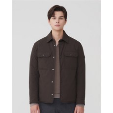 22FW [New BIZ] 시그니처 구스다운 카키 셔켓형 점퍼 DMJU2D306K3