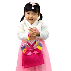 한복복주머니가방