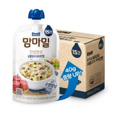 맘마밀 [매일] 이유식 안심밥상 소불고기가지 140g 10팩, 단품, 1개 - 맘마밀안심밥상