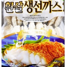 가정용 어린이 밥반찬 간편한 간단한 생선튀김 흰살생선까스 60g, 20개