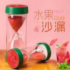 장식 인테리어 타이머 모래시계 키즈 미끄럼 방지 3부작 10 15 45 30 60분, 13 15분 오렌지
