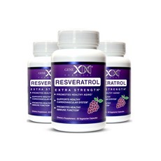 Genex formulas Resveratrol 제넥스 포뮬러스 레스베라트롤 500mg 90정, 3개