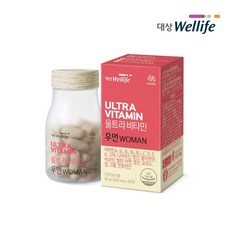 [대상웰라이프] 울트라비타민 우먼 (1 000 mg x 60정), 60정, 1박스