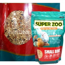 [바보사랑]슈퍼주 소형새모이 600g, 1개