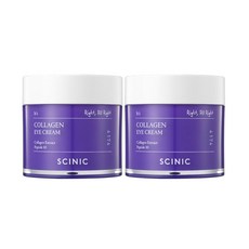 싸이닉 콜라겐 아이크림 대용량 80ml 1+1, 2개