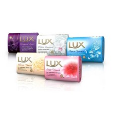 말레이시아 럭스 향 비누 클렌징 민감성 Lux Fragrance Bar Soap, Magical, 5개, 80g