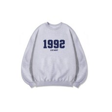 1992 오버핏 스웨트셔츠 화이트멜란지