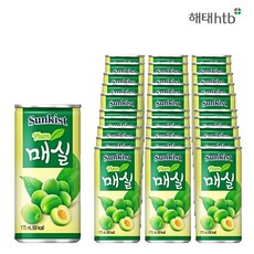 해태음료 썬키스트 매실 175ml, 30개