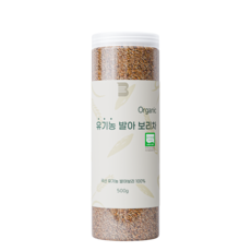 [국산 100%] 비이츠 유기농 볶은 발아 보리차 국산, 1개, 1개입, 500g 1개, 1개입, 500g