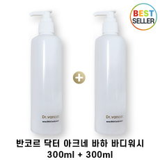 정품) 반코르 닥터 아크네 바하 바디워시 1+1 세트 I 여드름 등드름 바디워시 +스토어샘플, 300ml + 300ml (g)