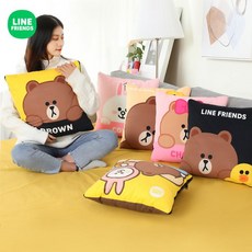 라인프렌즈등받이