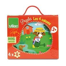 Vilac VILAC2641 Four Seasons 1000 Piece Jigsaw Puzzle