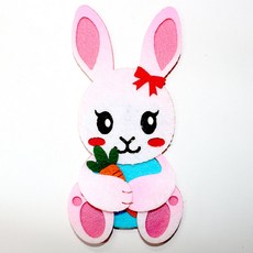 토끼 펠트 환경꾸미기 만들기재료