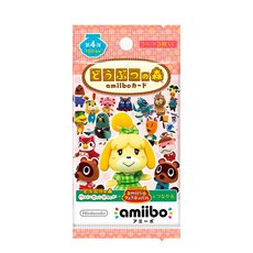 닌텐도 모여봐요 동물의 숲 모동숲 아미보 카드 4탄 X 5팩