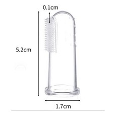 치석제거 양치질 반려동물 손가락 칫솔 강아지치아 강아지치석제거기 강아지덴탈, 본 상품, 1개 - 강아지손가락칫솔