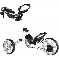Clicgear 모델 4.0 골프 푸시 카트 화이트