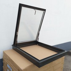 알루미늄 채광창 지붕창 옥탑 다락방 천창 고정형 하늘 환기, 58x78cm 큰 개구부