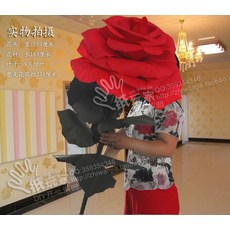 종이꽃 설계 혼수용품 결혼식 인테리어 길안내 장식 대형 0089# 로즈, T09-꽃송이 15CM이내