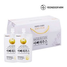 [연두팜] 아빠의주스 배즙 100ml 20개입 한박스, 1box