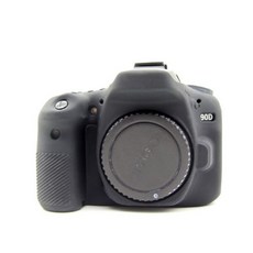 캐논 eos 90D 카메라 가방 소프트 실리콘 케이스 컬러 고무 보호 바디 커버 케이스 캐논 90D 액세서리 내구성