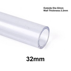 어항 공급용 파이프 커넥터 외부 직경 투명 튜브, 1개, 2.32mm
