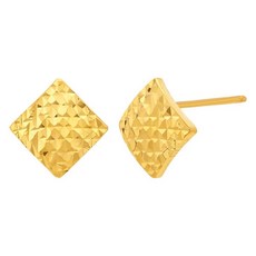 순금사각귀걸이