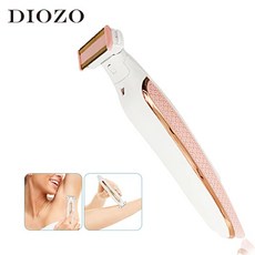 여성용 USB 충전식 얼굴 제모 면도기 다리 바디 여성 전기 레이디, 1개, 1개입