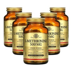 솔가 L 메티오닌 500mg 90 베지캡슐, 5개, 90정