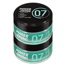 미쟝센 파워스윙 크림 왁스 7, 80g, 2개