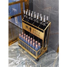 대용량 우산 꽂이 우산통 업소용 호텔 회사 로비 문앞 보관함, 검정색 대형 A타입, 1개