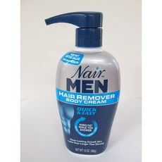 Nair For Men 나이 르 남성용 제모 바디 크림 369g 5 팩, Pack of 5