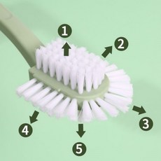 5면 운동화솔 색상랜덤, 단일옵션, 1개