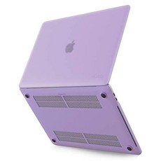 노트북 파우치 Kuzy - MacBook Pro 16 inch Case 2019 Release A2141 Plastic Hard Shell for New 16 inch MacBook Pro Case with Touch Bar Soft Touch - Black, Color = Light Purple