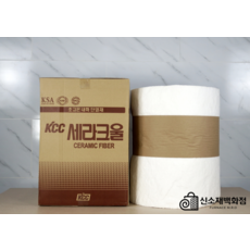 KCC 세라크울 100K 1300도 25T 세라믹울 내화단열재, 12.5T, 1개