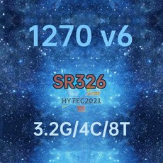 제온 E3-1270 v6 SR326 3.8GHz 4 코어 8 스레드 8MB 72W LG 호환A1151 C236