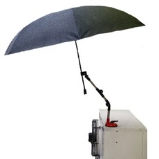 흡착식 우산 거치대 자동차 실외기 에어컨 우산 고정, 1개
