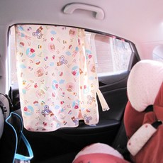 [하쥬르] 차량용 자석 햇빛가리개_낚시놀이 (자외선 UV차단), 단품