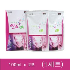 센스미인 파우치 100ml x 2포 (1세트) 장청소 쾌변, 4세트