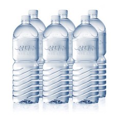 제주삼다수 그린 무라벨 2L 12개 100% 무라벨