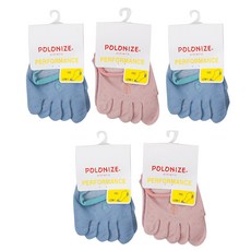 여성폴로나이즈발가락양말