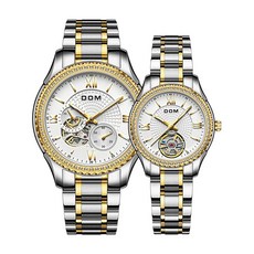 남성 시계 DOM Automatic mechanical watch couple waterproof sport stainless steel wo [A00045745]