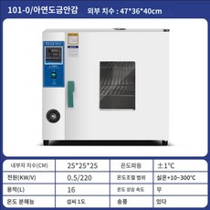 산업용 오븐 오토클레이브 건식 열 일정온도 경화기, C. 25x25x25 아연 도금(폭발 101-0)