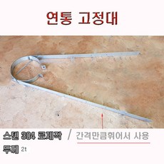 150mm 연통고정대 /재질스텐 /연통고정, 1개