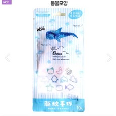 동물모양 모기퇴치팔찌, 1개, 3g