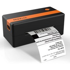 열 배송 라벨 프린터 패키지 및 중소기업용 4x6 Android IOS Windows Mac과 호환 Ebay Amazon Shopify USPSUSB 버전에 널리 사용됨, Black