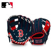 프랭클린 MLB 보스턴 주니어 야구글러브 야구공, 1개