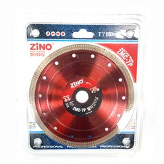 7인치원형톱날 180x22x1.7mm 지노 멀티컷터날 ZMC7P 판넬 콘크리트 함석 타일 대리석 멀티캇타 7인치절단선 7인치원형날, 1개