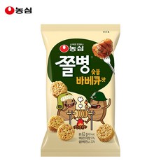 농심 쫄병 숯불바베큐맛 82gx10봉/라면스낵, 82g, 10개