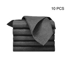 마법 유리를 닦는 걸레 두꺼운 창 거울 청소용 자동차 유리 용 천, 10pcs, A 형, 1개