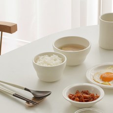 시라쿠스 뉴욕 크림 밥공기 2인 세트